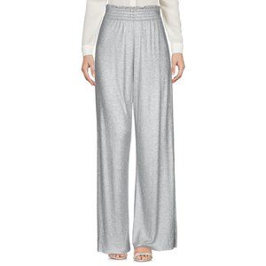 Italian Palazzo Pants - Silver Size 6